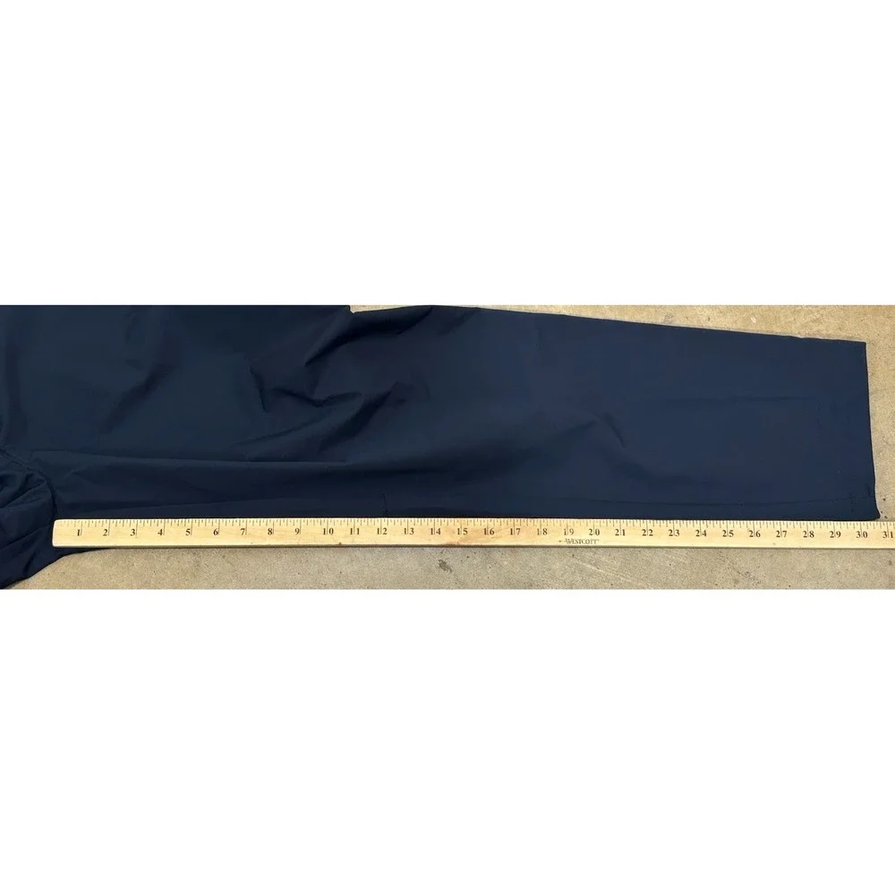 NEW! Banana Republic City Pants Men's 38x32 (38x31) Navy Slim Fit Performance